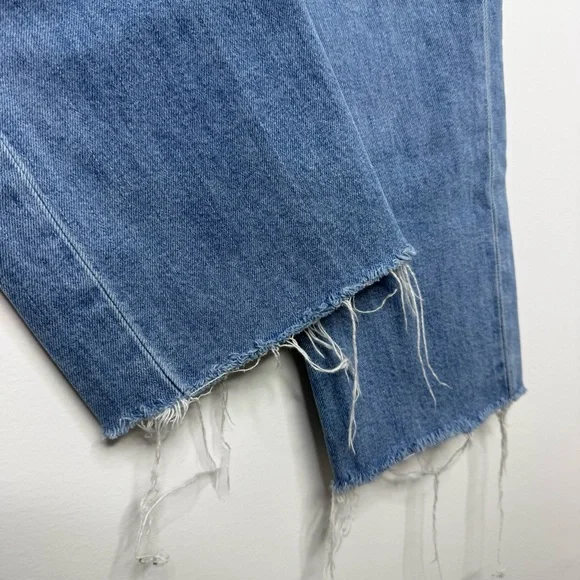 FRANK & EILEEN Monaghan High Rise Straight Leg Cropped Jeans - Picture 7 of 11